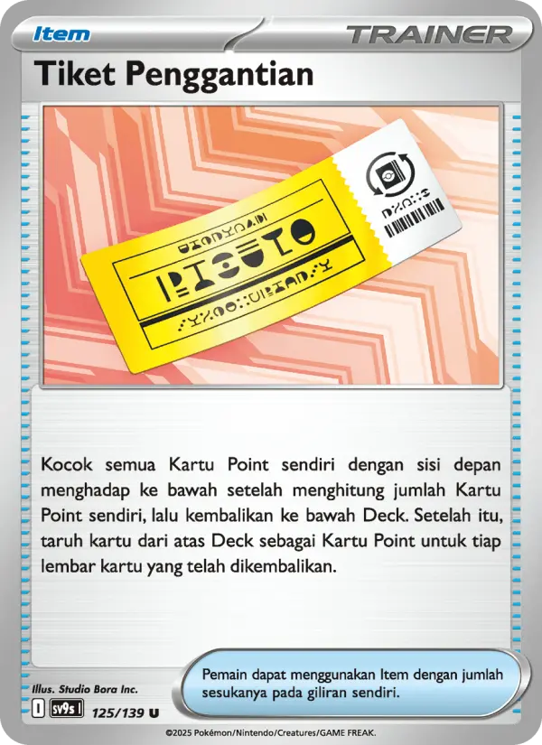 Tiket Penggantian