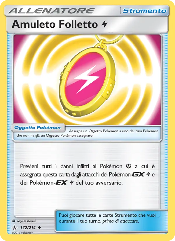 Amuleto Folletto Lightning