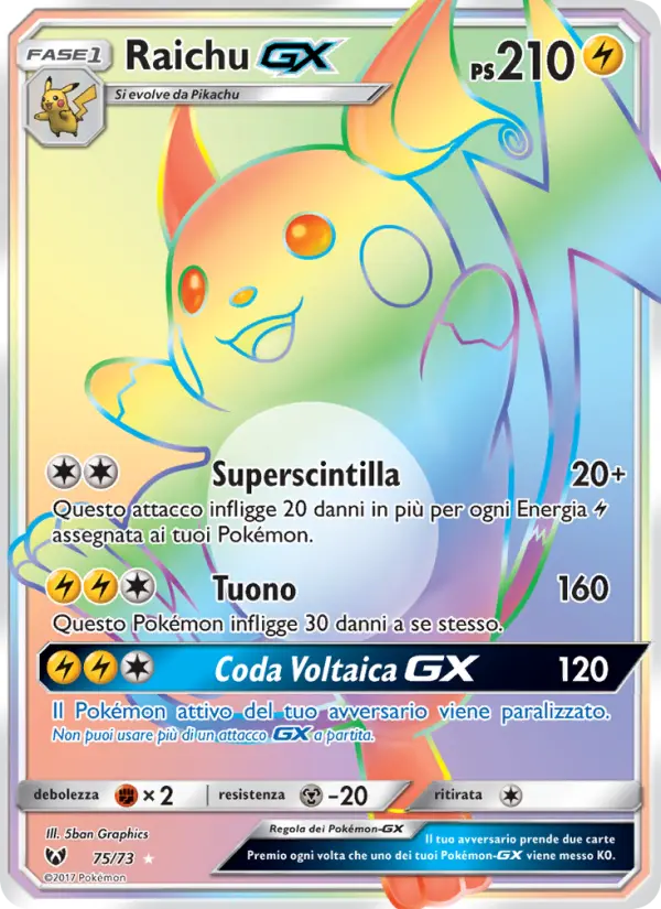 Raichu GX