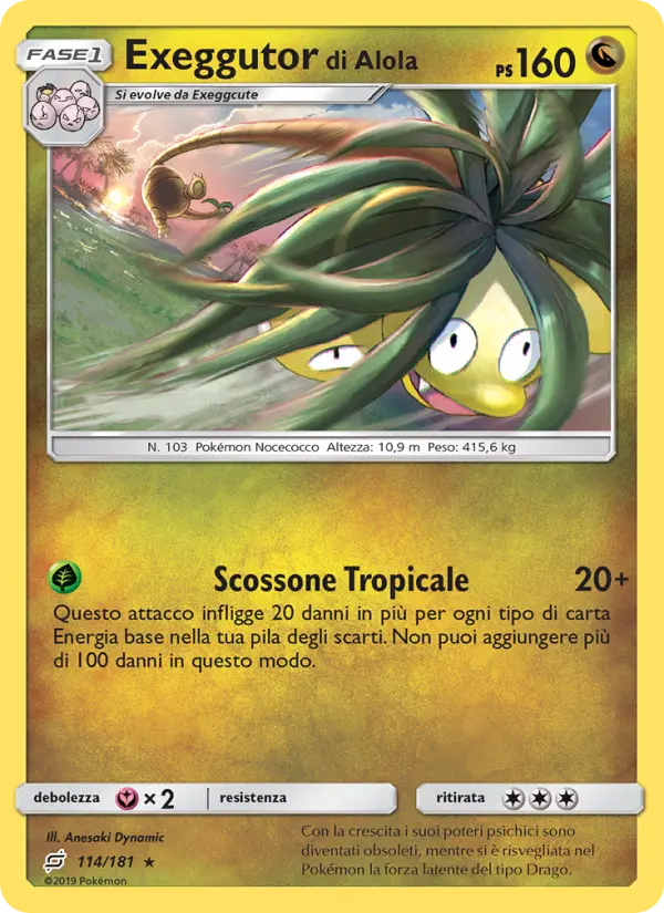 Exeggutor di Alola