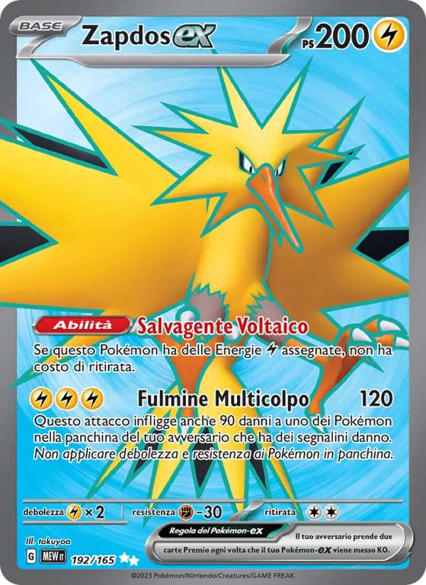 Zapdos-ex
