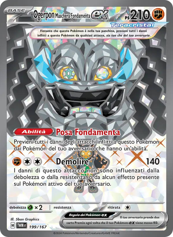 Ogerpon Maschera Fondamenta-ex