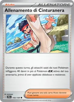 Allenamento di Cinturanera