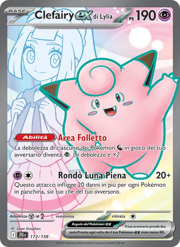 Clefairy-ex di Lylia
