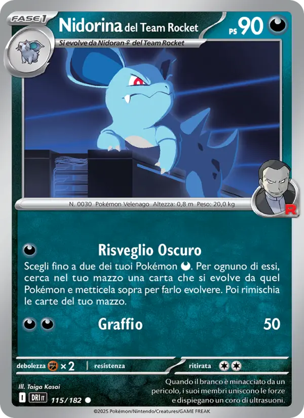 Nidorina del Team Rocket