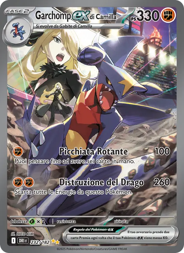 Garchomp-ex di Camilla