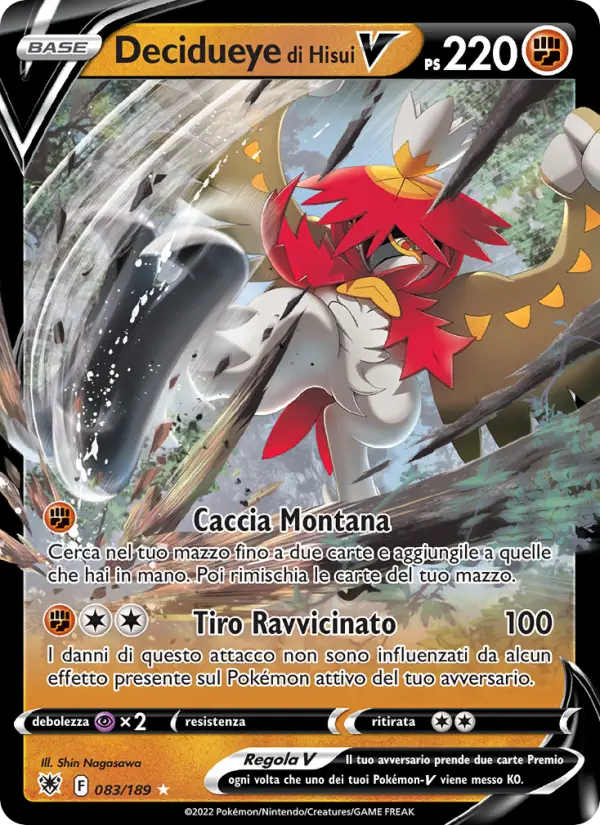Decidueye di Hisui V