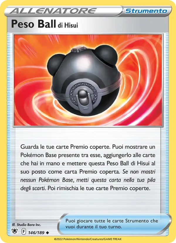 Peso Ball di Hisui