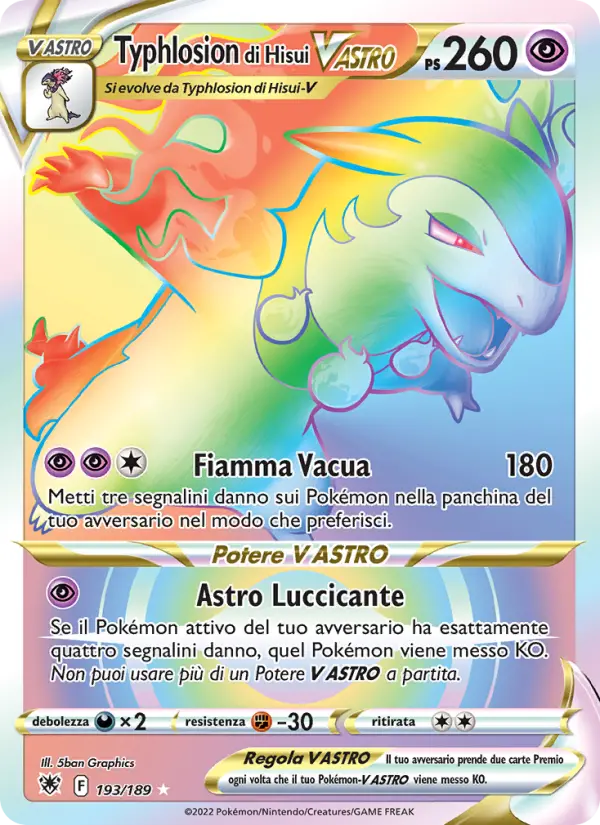 Typhlosion di Hisui V ASTRO