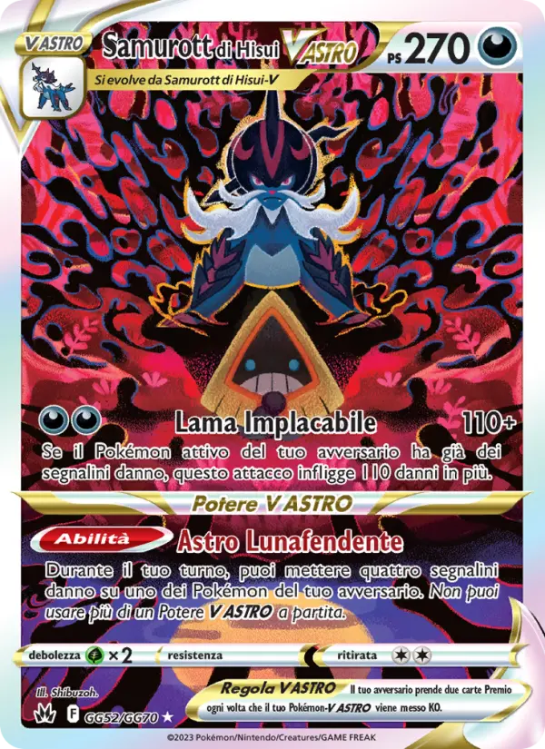 Samurott di Hisui V ASTRO