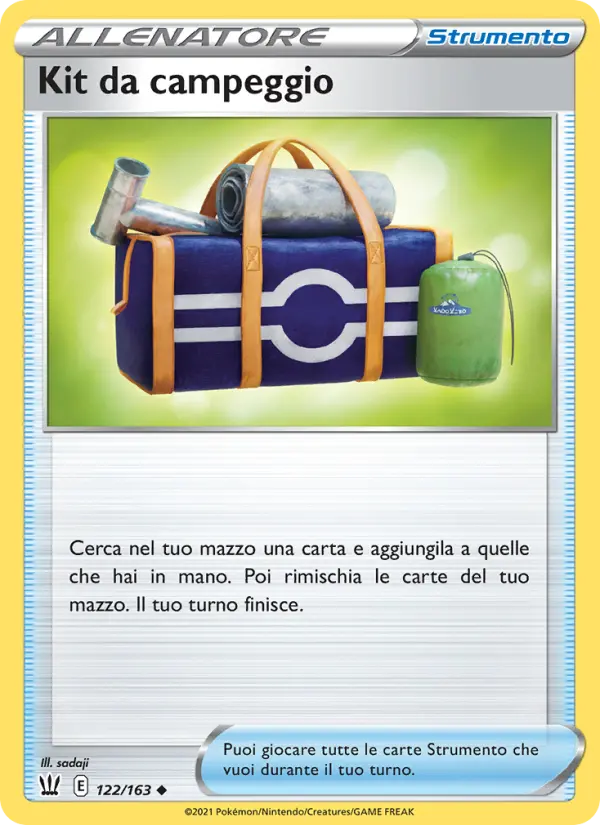 Kit da campeggio