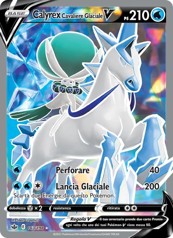 Calyrex Cavaliere Glaciale V