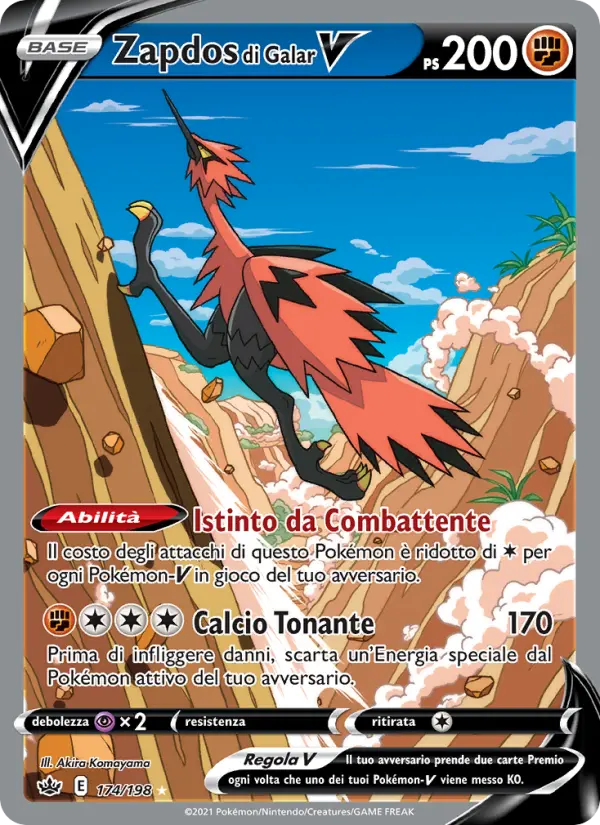 Zapdos di Galar V