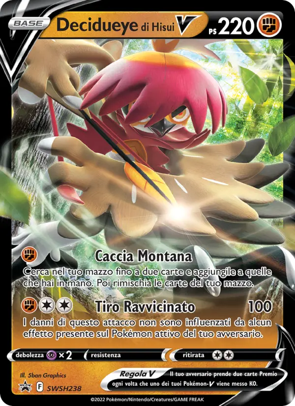 Decidueye di Hisui V