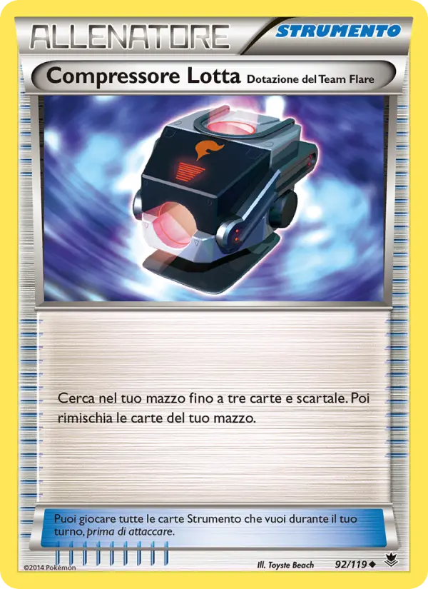 Compressore Lotta [Dotazione del Team Flare]