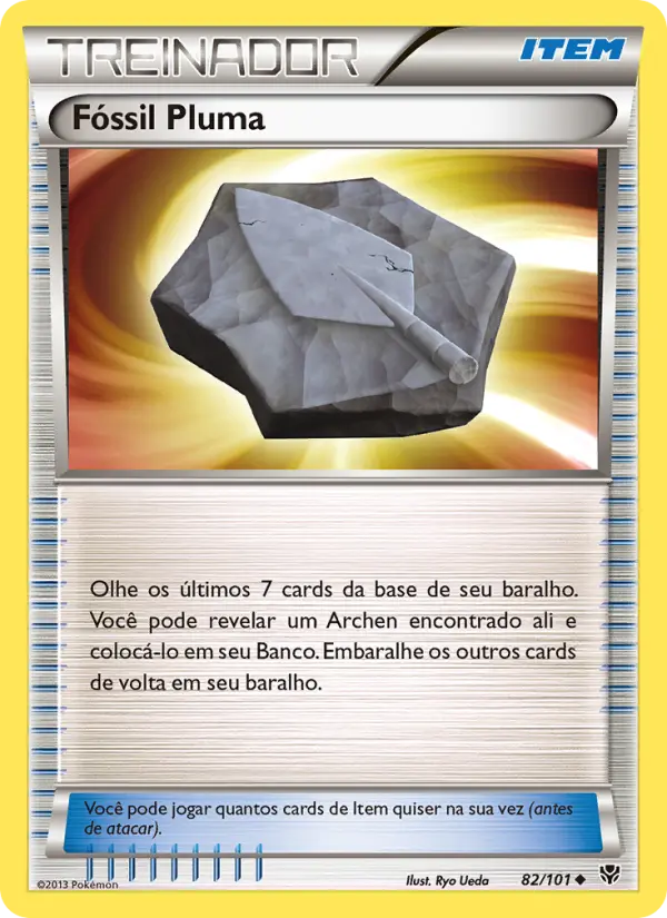 Fóssil Pluma