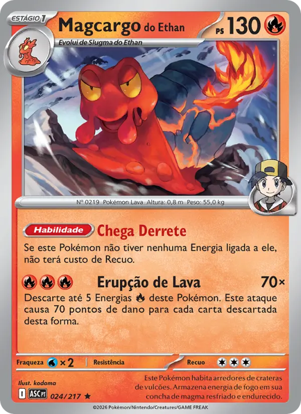 Magcargo do Ethan