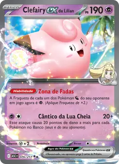 Clefairy ex da Lílian