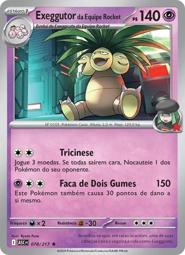 Exeggutor da Equipe Rocket