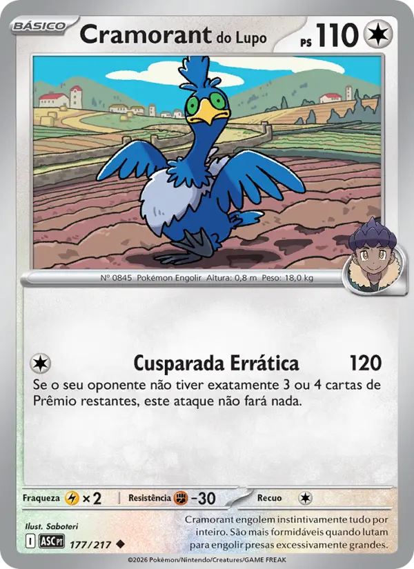 Cramorant do Lupo