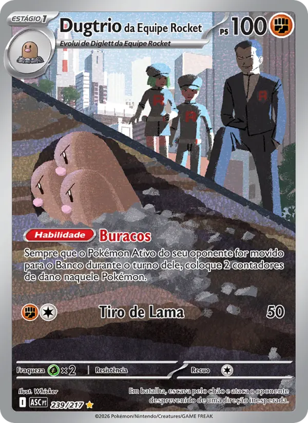 Dugtrio da Equipe Rocket