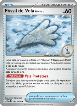 Fóssil de Vela Arcaico