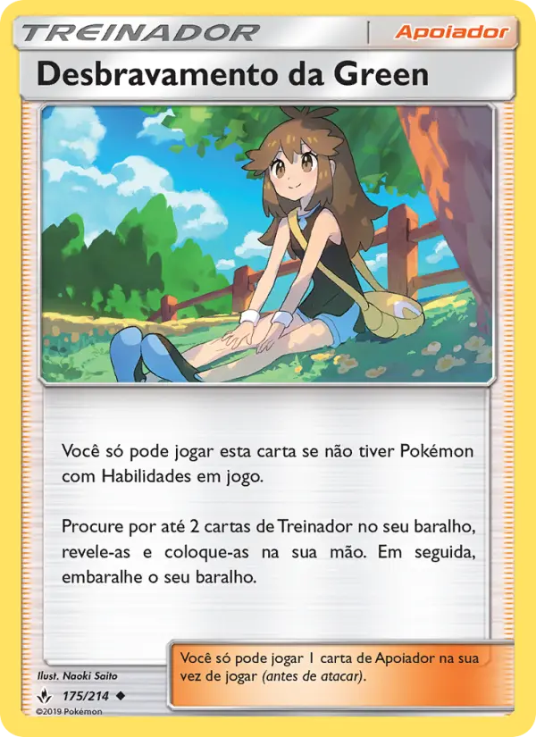 Desbravamento da Green
