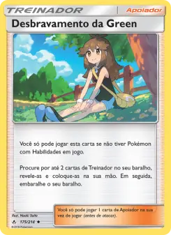 Desbravamento da Green