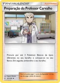 Preparação do Professor Carvalho