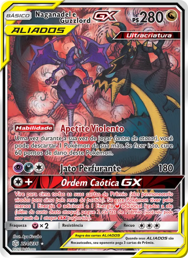 Naganadel e Guzzlord GX