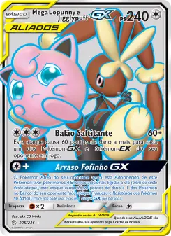 Mega Lopunny e Jigglypuff GX