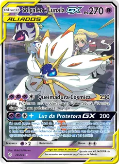 Solgaleo e Lunala GX