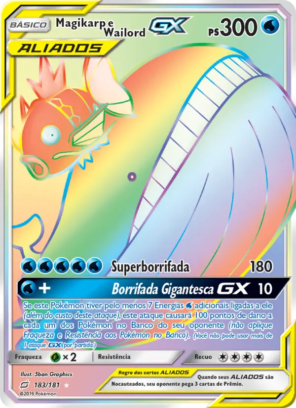 Magikarp e Wailord GX