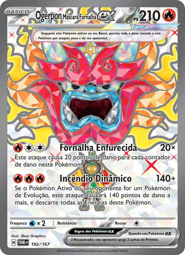 Ogerpon Máscara Fornalha ex
