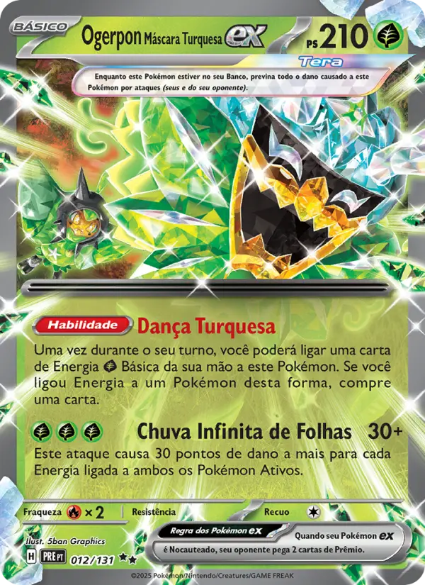 Ogerpon Máscara Turquesa ex