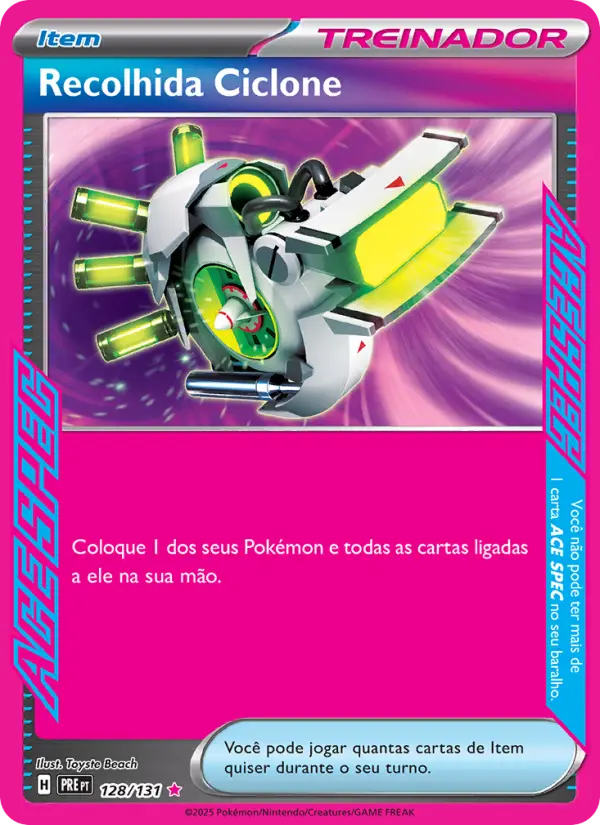 Recolhida Ciclone