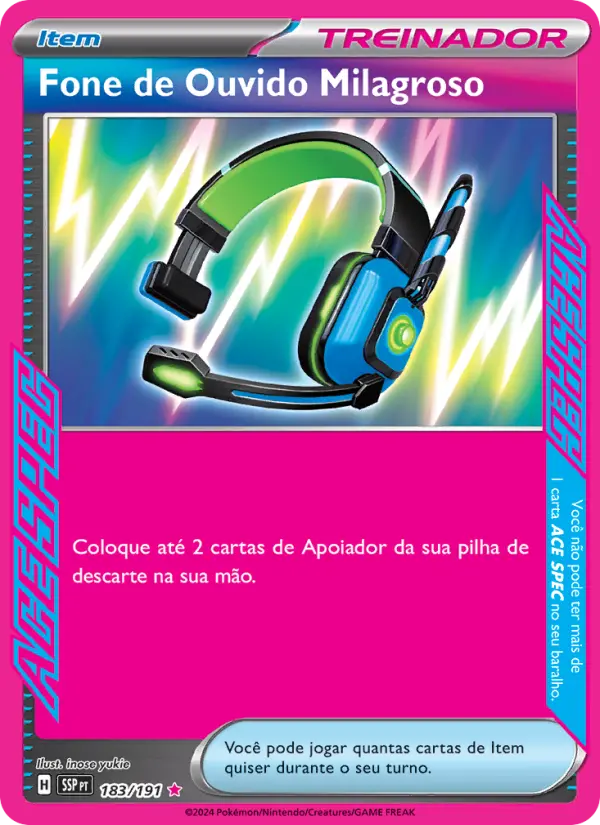 Fone de Ouvido Milagroso