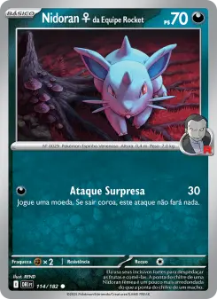 Nidoran♀ da Equipe Rocket