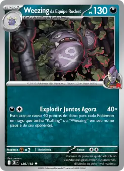 Weezing da Equipe Rocket