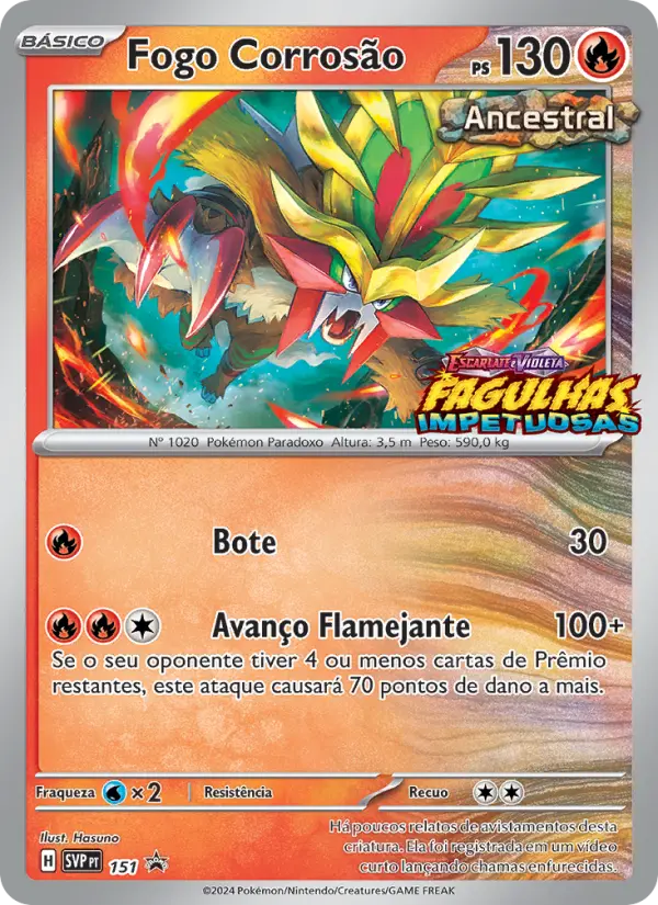 Fogo Corrosão