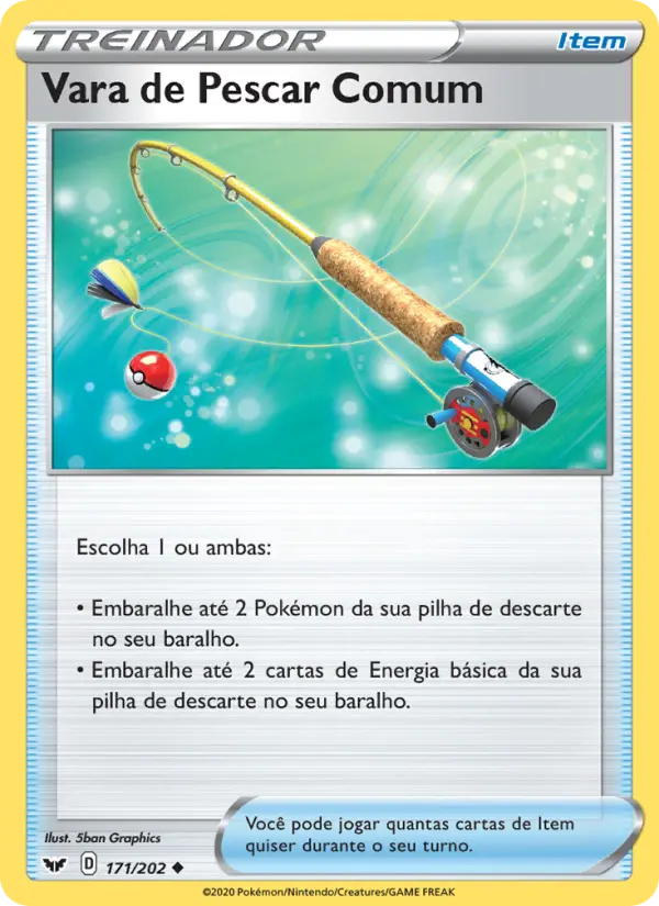 Vara de Pescar Comum