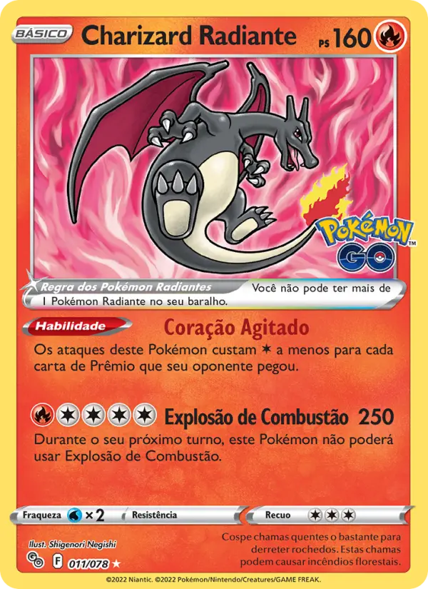 Charizard Radiante