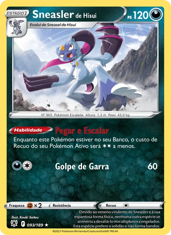 Sneasler de Hisui