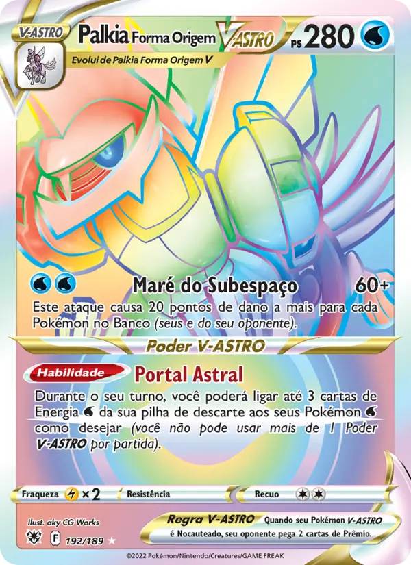 Palkia Forma Origem V-ASTRO