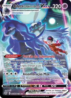 Calyrex Cavaleiro Espectral VMAX