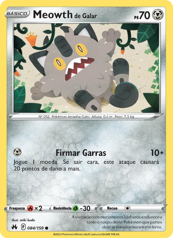 Meowth de Galar