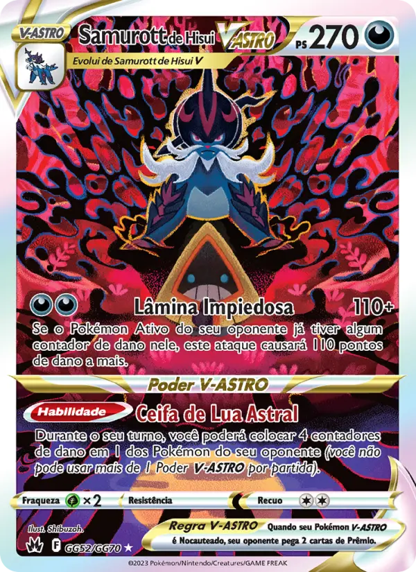 Samurott de Hisui V-ASTRO