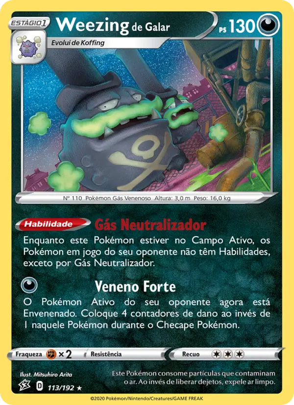 Weezing de Galar