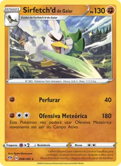 Sirfetch'd de Galar