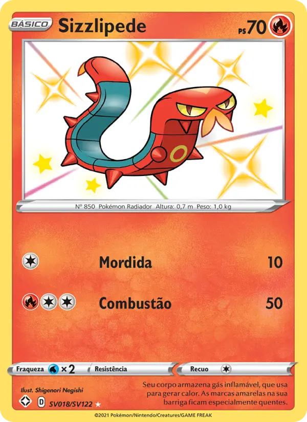 Sizzlipede